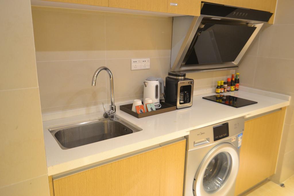 Yumi Apartment Lida Plaza Branch قوانغتشو الغرفة الصورة